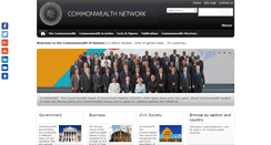 Desktop Screenshot of commonwealthofnations.org